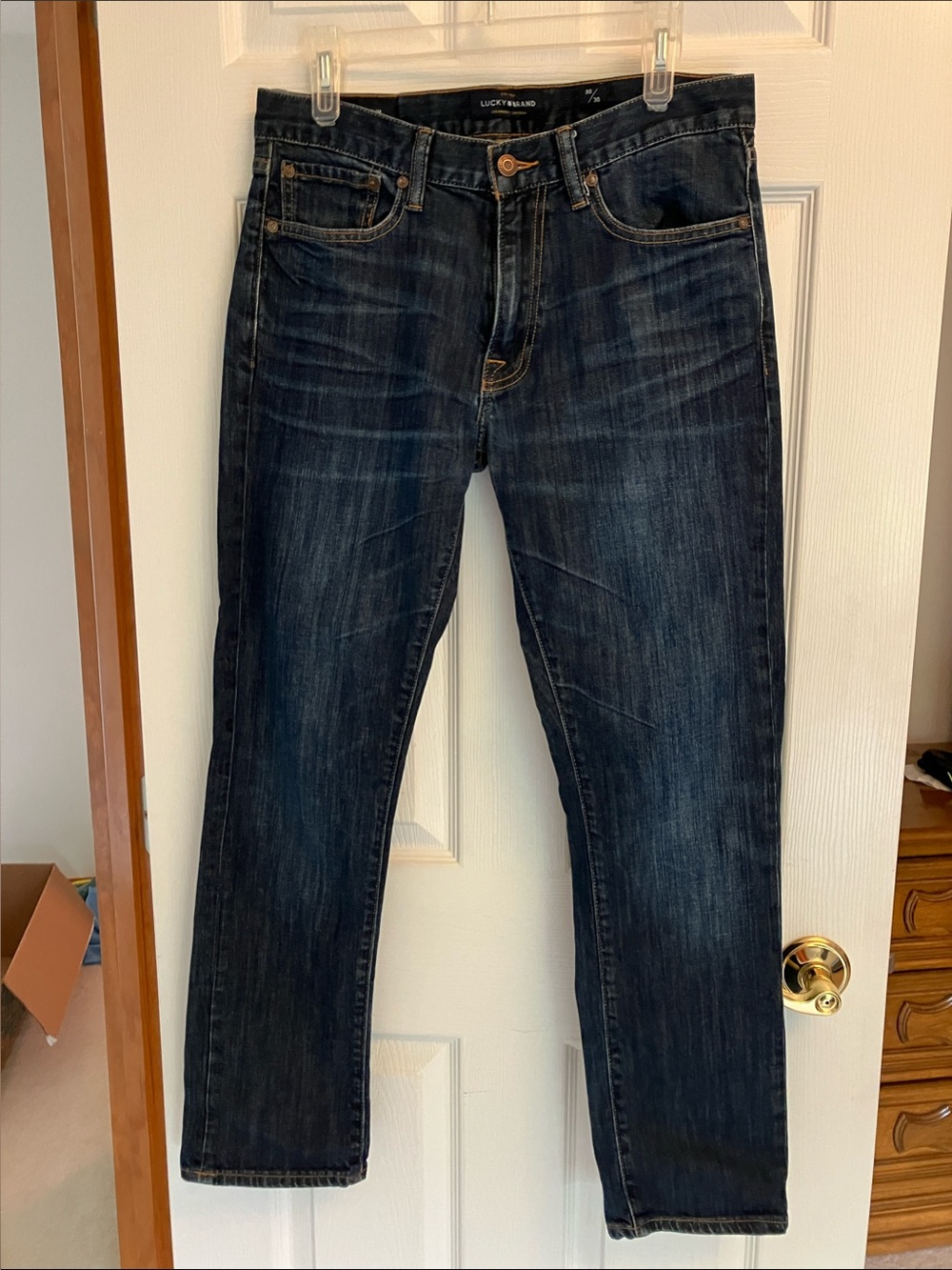 Lucky Brand Men's Indigo Straight Leg Jeans
